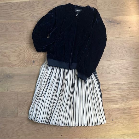 FRANK AND OAK quilted velvet jacket - Picture 2 of 13